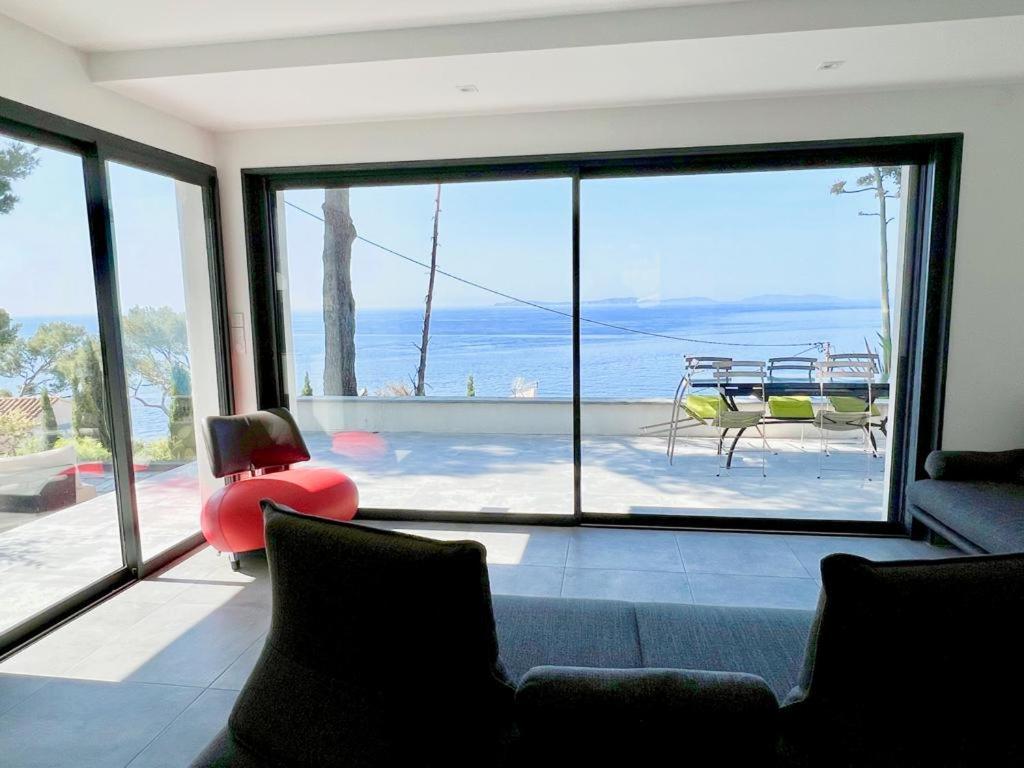 Magnifique Villa Neuve Vue Mer كافالير سور مير المظهر الخارجي الصورة