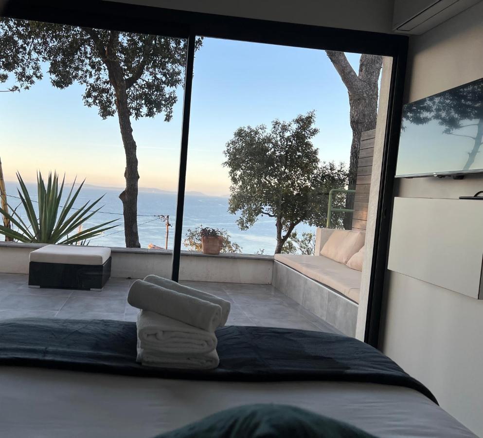 Magnifique Villa Neuve Vue Mer كافالير سور مير المظهر الخارجي الصورة